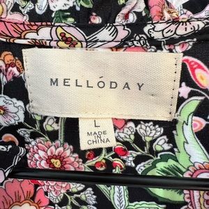 Melloday size large floral dress